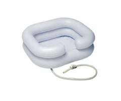 Hair Washing Tray designed for use on a bed.