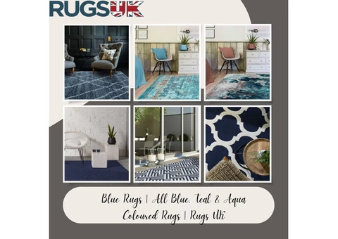 Blue Rugs | All Blue, Teal & Aqua Coloured Rugs | Rugs UK