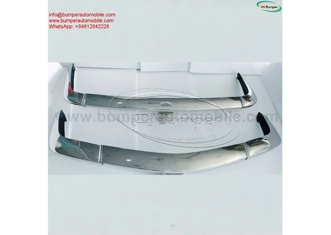 Simca 1200S coupé Bertone (1967 - 1971) bumpers by stainless steel - 2/3