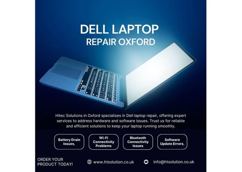Expert Dell Laptop Repair in Oxford at Hitec Solutions