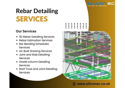 Best Rebar Detailing Services in Swindon, UK at a very low cost