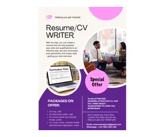 Resume/CV Writing Services