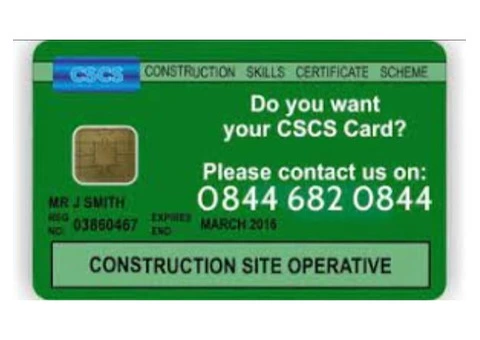 Book Your CSCS Course Today!