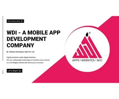Best Mobile App Development Company | WDI