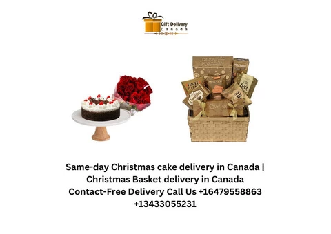 Same-day Christmas cake delivery in Canada | Christmas Basket delivery in Canada