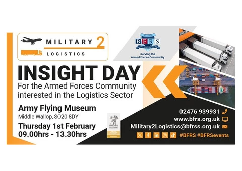 Military2Logistics Insight Day on Thursday, 1 February 2024