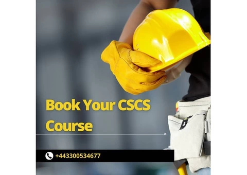 Book Your CSCS Course Today! Call +443300534677 for Expert Training