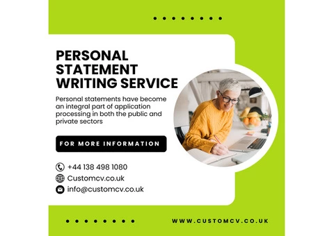 Personal statement writing service in UK