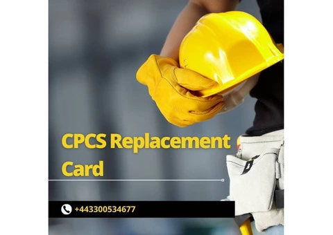 CPCS Replacement Card Services - Renew Your Credentials Now!