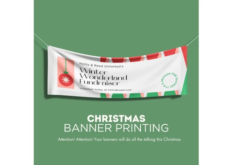 Get Your Christmas PVC Banners Printed Today
