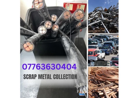 Free scrap metal collection Top Price Paid | Copper, Brass, Cables, Lead etc | 07763630404