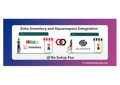 Sync Zoho Inventory products detail and inventory with Squarespace