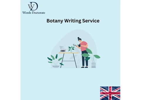 Botany Writing Service In UK