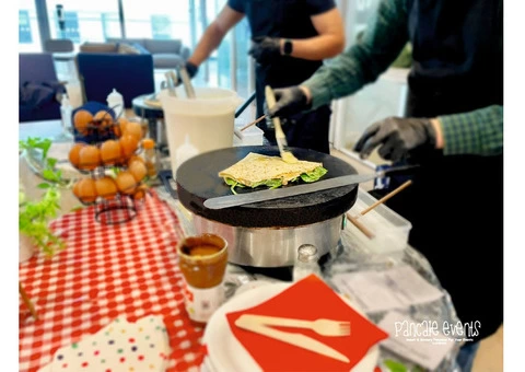 Crepes Pancakes Catering for Parties | Best Recipes & Mixtures | www.pancakeevents.com | London - 1/19