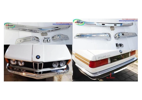 BMW E21 bumper (1975 - 1983) by stainless steel (BMW E21 Stoßfänger) - 3/3