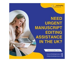 Need An Urgent Manuscript Editing Assistance In UK?