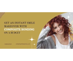 Get An Instant Smile Makeover with Composite Bonding on A Budget!