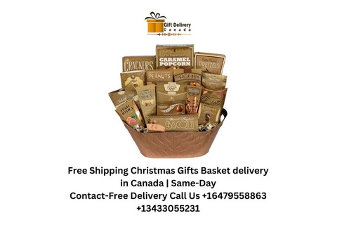 Free Shipping Christmas Gifts Basket delivery in Canada | Same-Day - 3/4