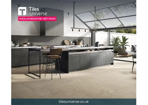 Stone Effect Kitchen Floor Tiles - Tiles Universe