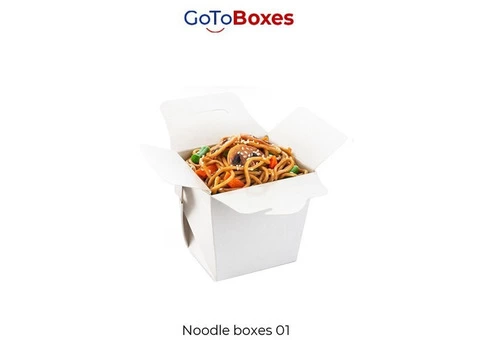 Are You Interested to Get Custom Noodle Boxes with Free Shipping