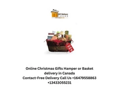 Send online Christmas Gift Basket delivery in Canada