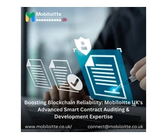 Empowering Trust in Blockchain: Mobiloitte UK Expert Smart Contract Audit & Development Services