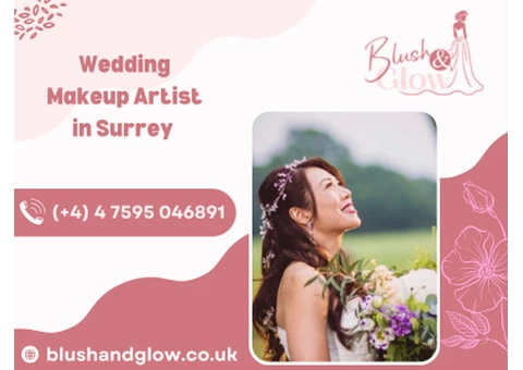 Wedding Makeup Artist in Surrey | Call us : (+4) 4 7595 046891