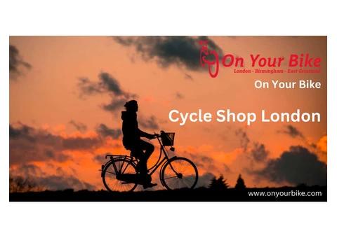 Let's make your every ride enjoyable with a cycle shop London