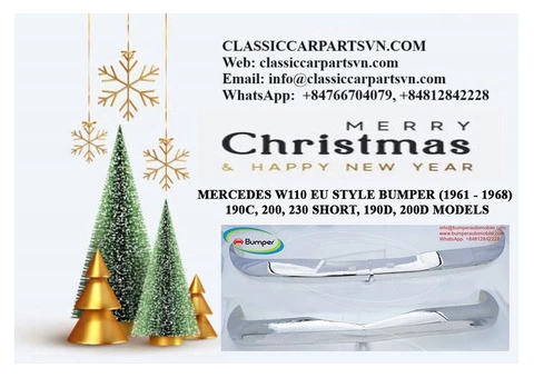 Mercedes W110 EU style bumper new (1961 - 1968)