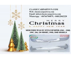 Mercedes W110 EU style bumper new (1961 - 1968)