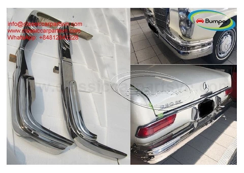 Mercedes W111 W112 Fintail coupe convertible (1959 - 1968) bumpers - 2/2