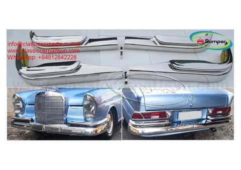 Mercedes W111 W112 Fintail Saloon bumpers (1959 - 1968) - 2/2