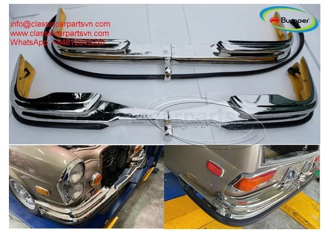 Mercedes W111 W112 low grille models 280SE 3,5L V8 Coupe/Cabriolet bumpers (1969-1971) - 2/2