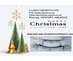 Mercedes 300SL Roadster bumpers (1957-1963) by stainless steel