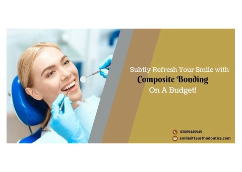 Subtly Refresh Your Smile with Composite Bonding On A Budget!