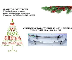 Mercedes Ponton 4 cylinder W120 W121 bumpers (1953-1959)