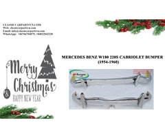 Mercedes Ponton 6 cylinder W180 220S Coupe Cabriolet bumpers (1954-1960)