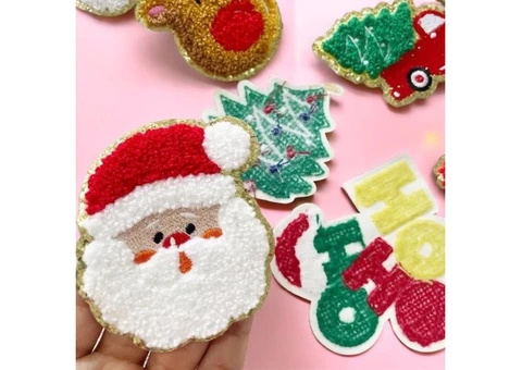 Unwrap the Magic of Christmas with Prodigitizing UK's Festive Patches! - 9/10