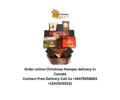 Buy Christmas gift basket delivery in Canada