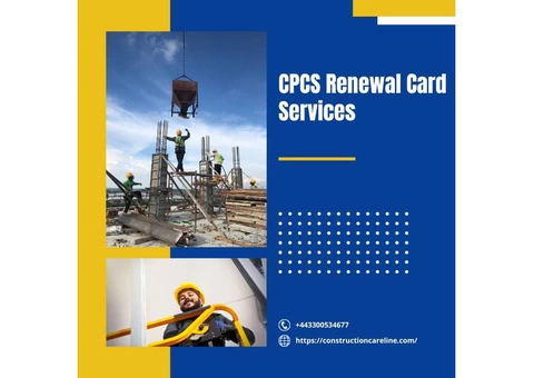 CPCS Renewal Card Services - Stay Ahead in Construction
