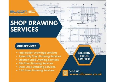 Get the Best Shop Drawing Services in Oxford, UK at a very low cost