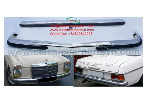 Mercedes W114 W115 Sedan Series 2 bumpers (1968-1976) - 1/3