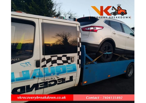 Vehicle Transportation Service Rugby - VK Recovery Breakdown