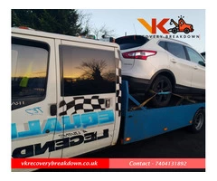 Vehicle Transportation Service Rugby - VK Recovery Breakdown