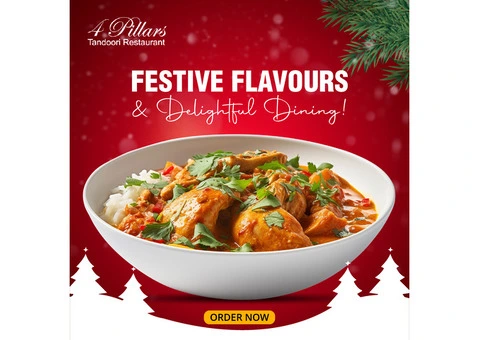 The 4 Pillars Tandoori Restaurant | indian restaurant in near me | indian takeaway near me