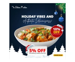 5% OFF --- Delivery Orders  > £25.00 5% Off on Delivery Orders **Minimum Order Amount: £25.00