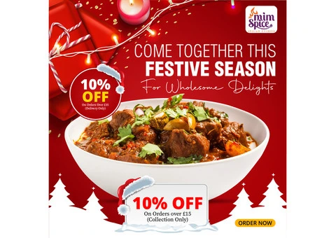 10% OFF On Orders Over £35 (Delivery Only)
