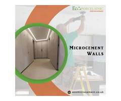 Revamp Spaces with Stunning Micro Cement by ECO PORCELAIN – Transforming Surfaces!