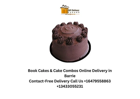 Book Cakes & Cake Combos Online Delivery in Barrie - 1/4
