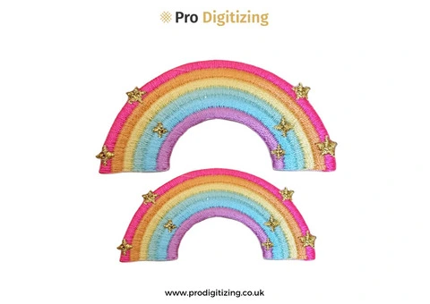 Elevate Your Style with Custom Chenille Rainbow Patches